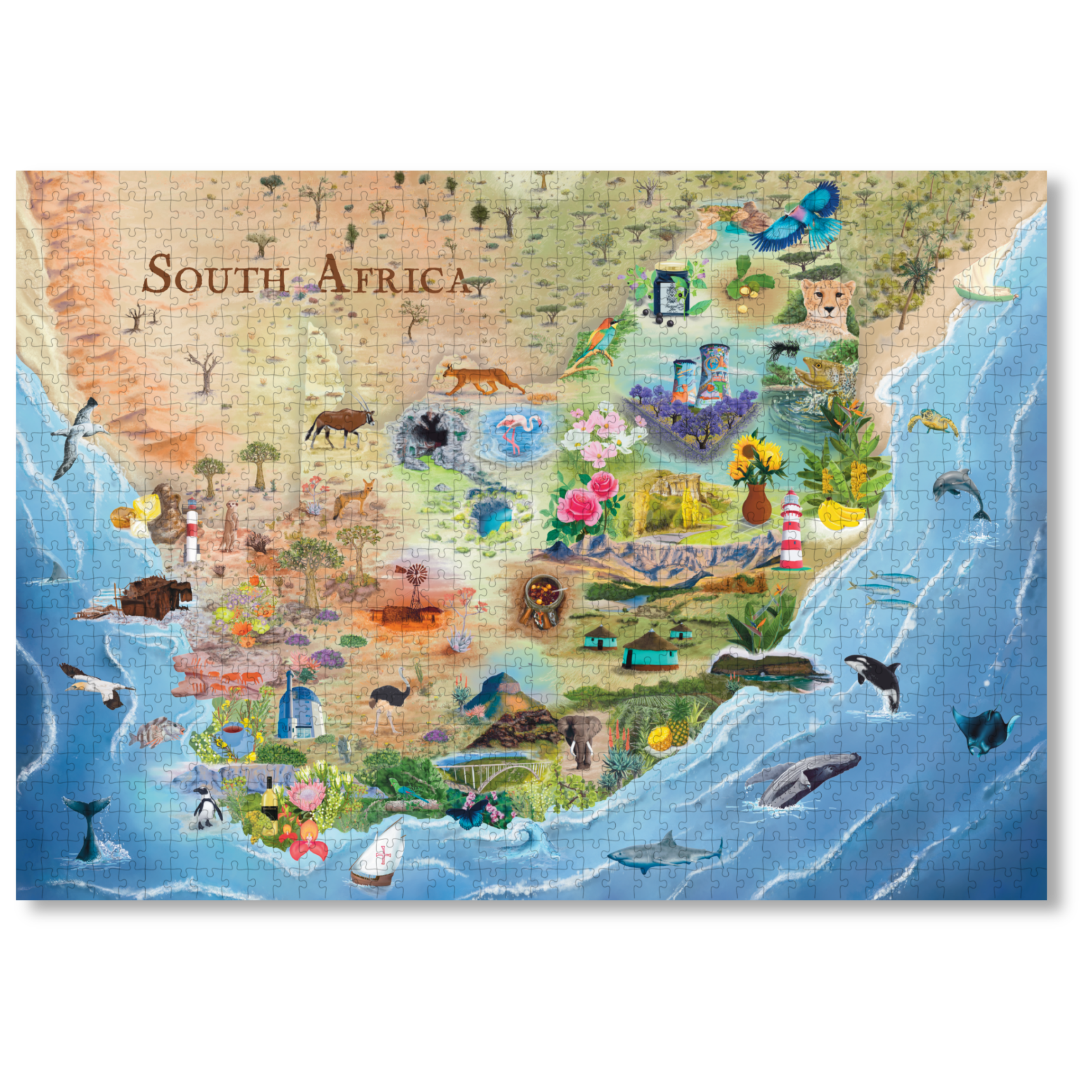 South Africa by Grethe Stark – MasterPiece Puzzles