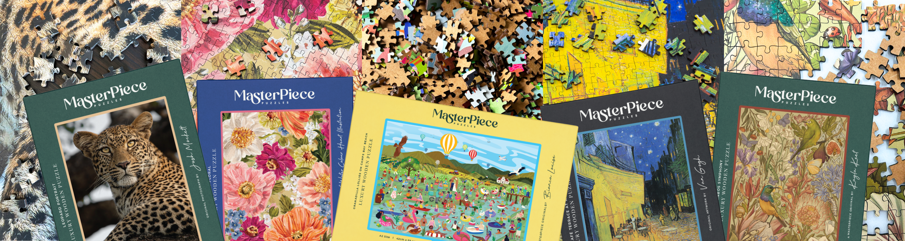 Luxury wooden puzzles of beautiful artworks and photographs. A fun activity, heirloom and even artwork.