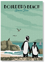 Boulders Beach By Roam Travel Poster Co.