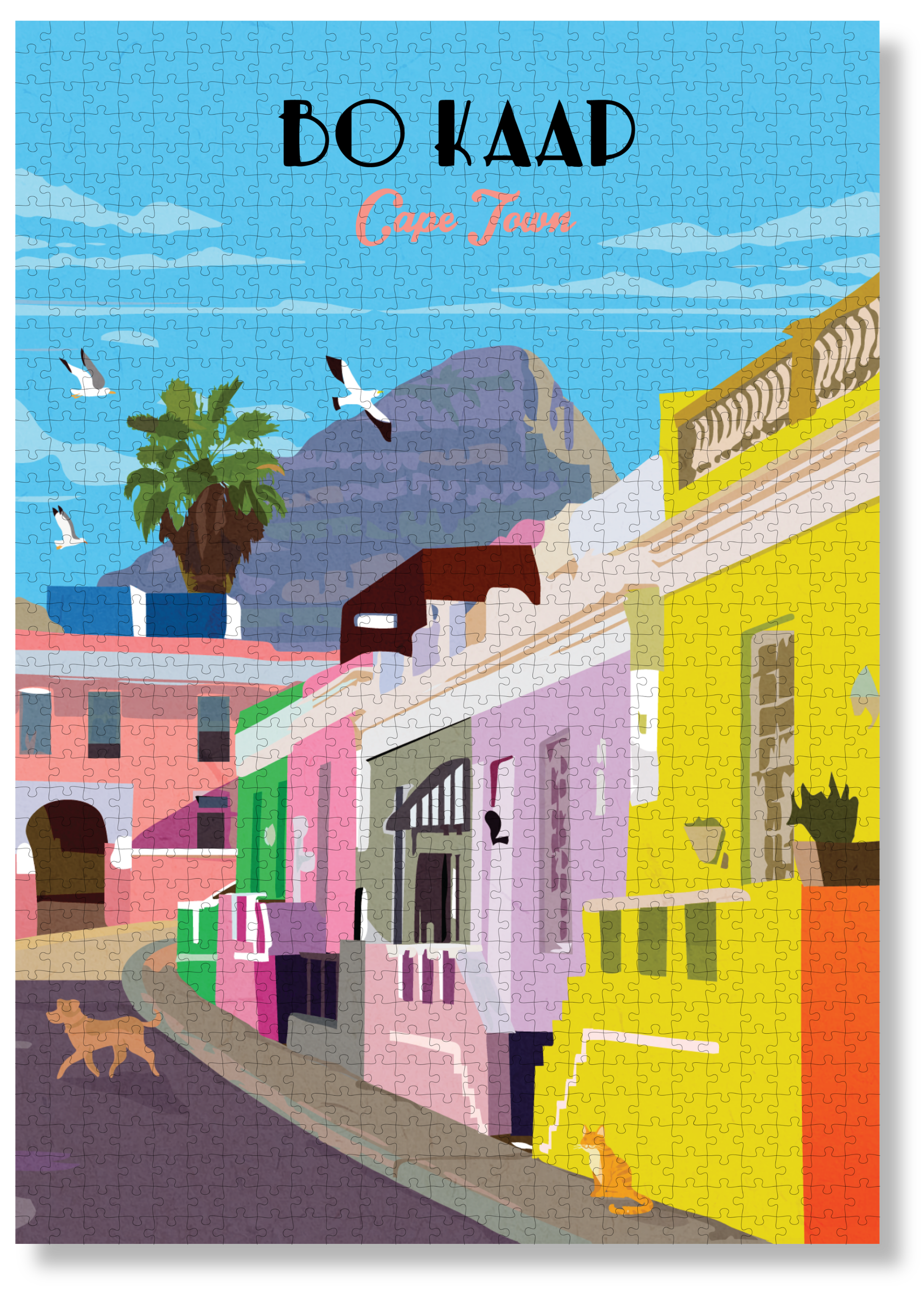 Bo Kaap by Roam Travel Poster Co.