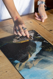 Blyde River Canyon is a MasterPiece wooden jigsaw puzzle from the African Odyssey poster series. Precision-cut from 3mm thick wood and expertly printed, our MasterPiece puzzles offer a tactile and satisfying puzzling experience like no other. They are perfect for art lovers, nature enthusiasts and anyone looking for a thoughtful gift.