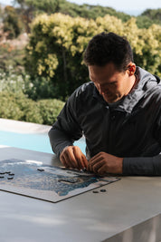 Whiskers And Water is a MasterPiece wooden jigsaw puzzle that features a beautiful photograph of a leopard drinking at the water's edge.

Precision-cut from 3mm wood and expertly printed, our MasterPiece puzzles offer a tactile and satisfying puzzling experience like no other. They are perfect for wildlife lovers, nature enthusiasts and anyone looking for a thoughtful gift.