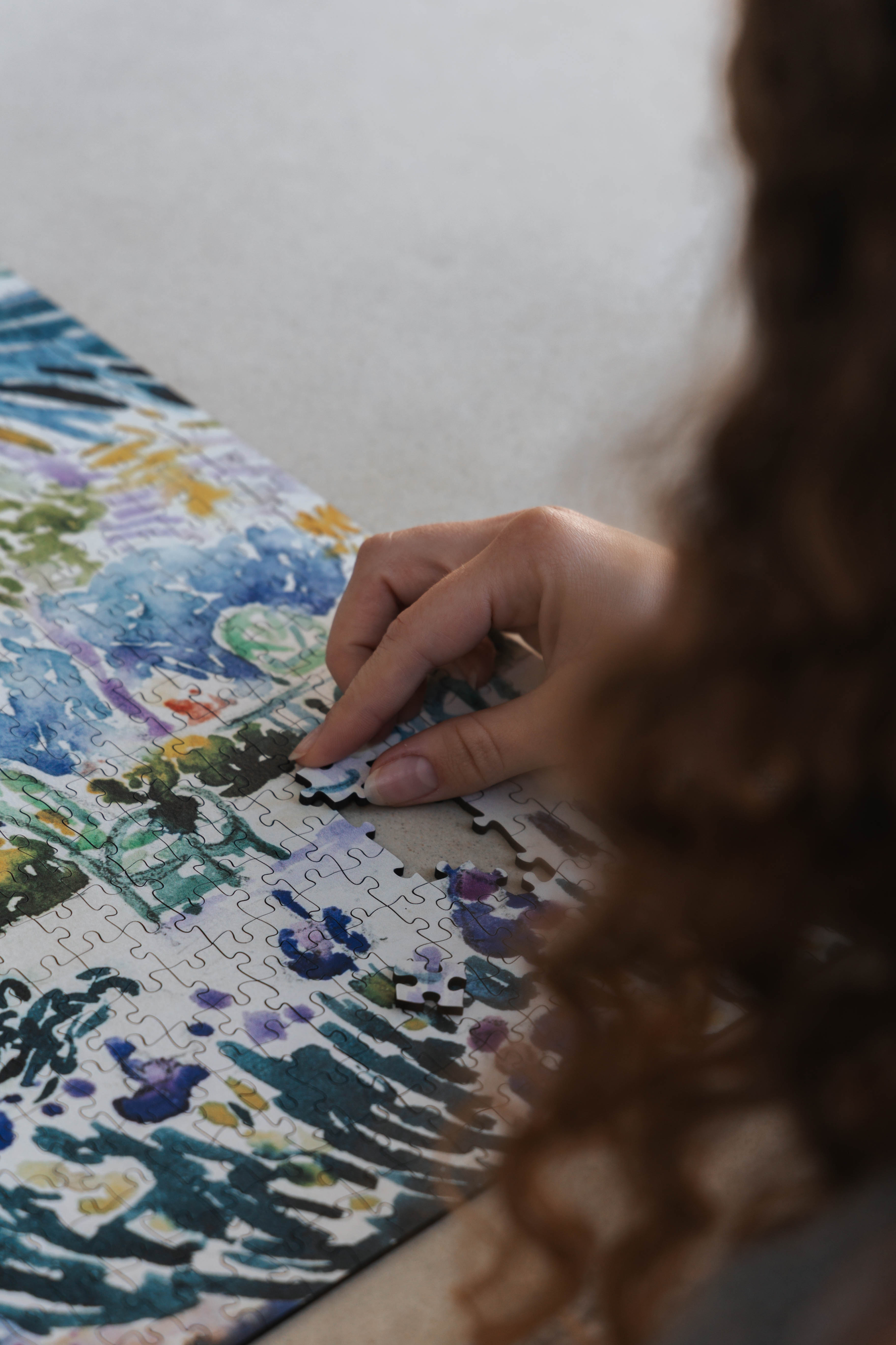 Garden of the Painter at Saint Clair is a MasterPiece wooden jigsaw puzzle of one of Henri-Edmond Cross’s paintings. This artwork captures a sunlit garden overflowing with vibrant greenery and blooming flowers. 

Precision-cut from 3mm thick wood and expertly printed, our MasterPiece puzzles offer a tactile and satisfying puzzling experience like no other. They are perfect for classic art lovers and anyone looking for a thoughtful gift. 