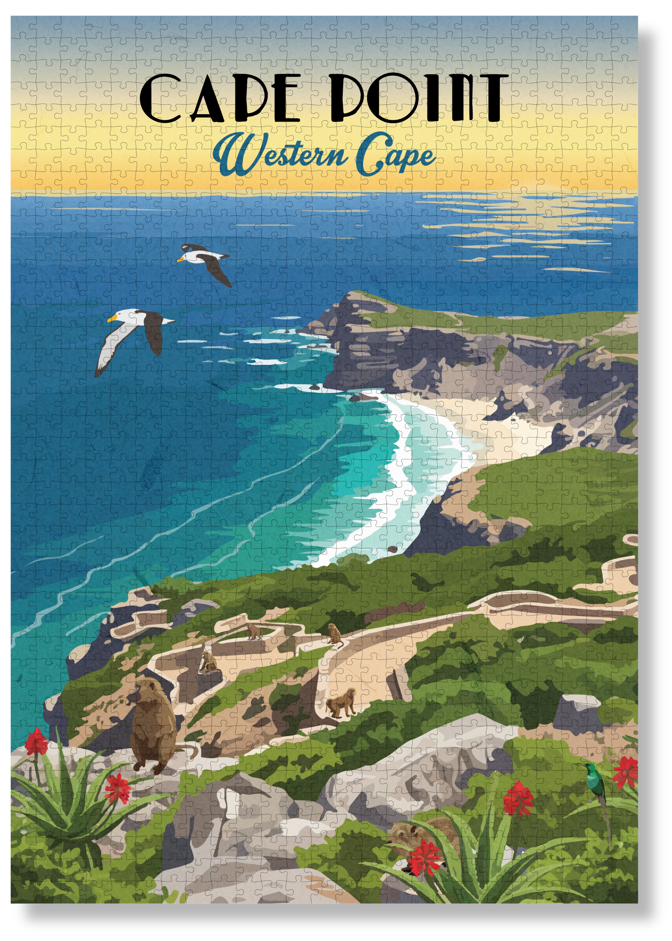 Cape Point by Roam Travel Poster Co.
