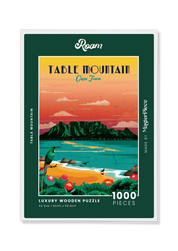 Table Mountain Sunset by Roam Travel Poster Co.