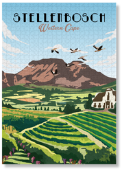 Stellenbosch by Roam Travel Poster Co.