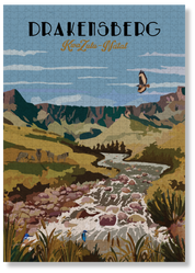 Drakensberg Autumn by Roam Travel Poster Co.