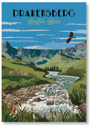 Drakensberg Summer by Roam Travel Poster Co.