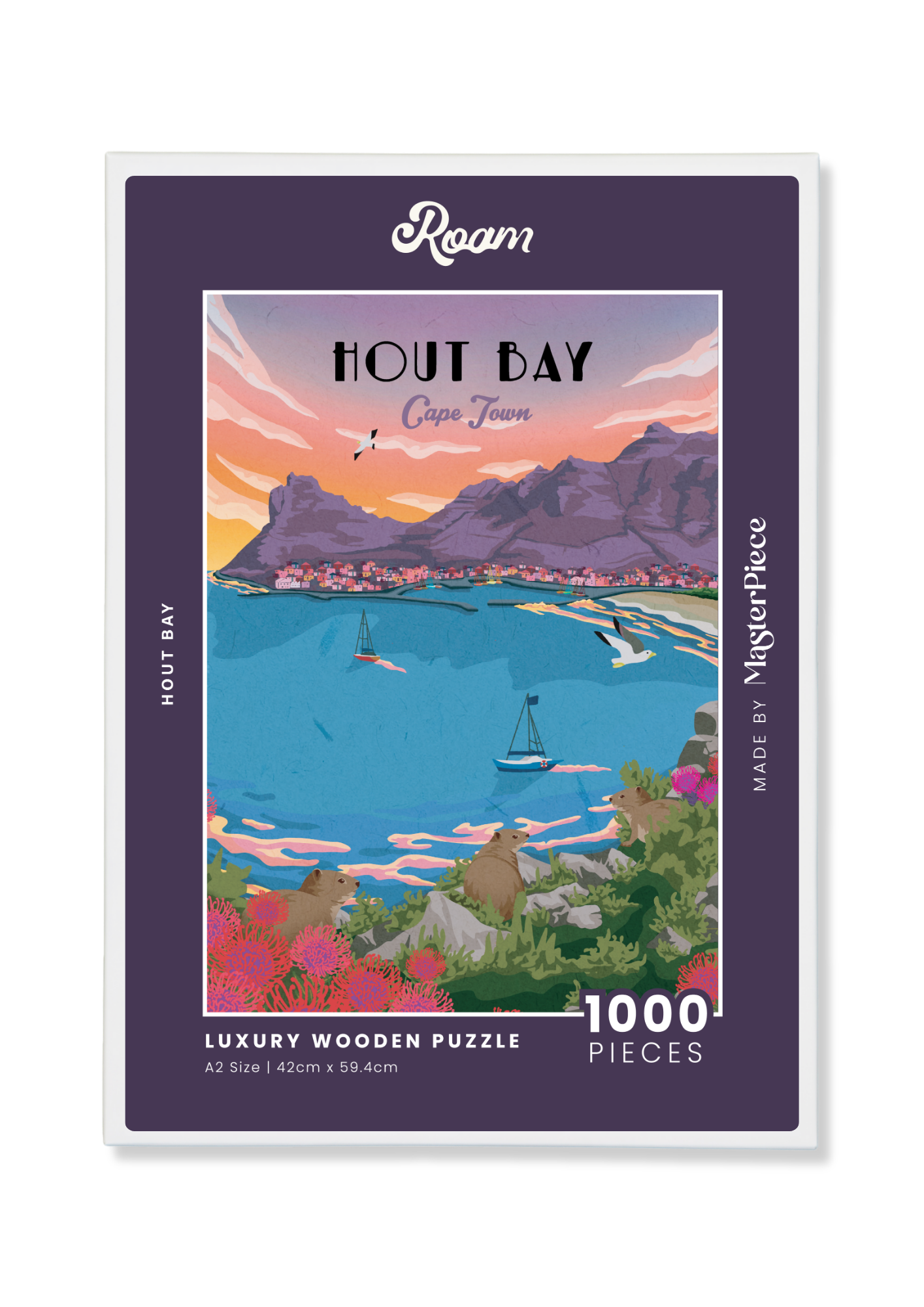 Hout Bay Sunset By Roam Travel Poster Co.
