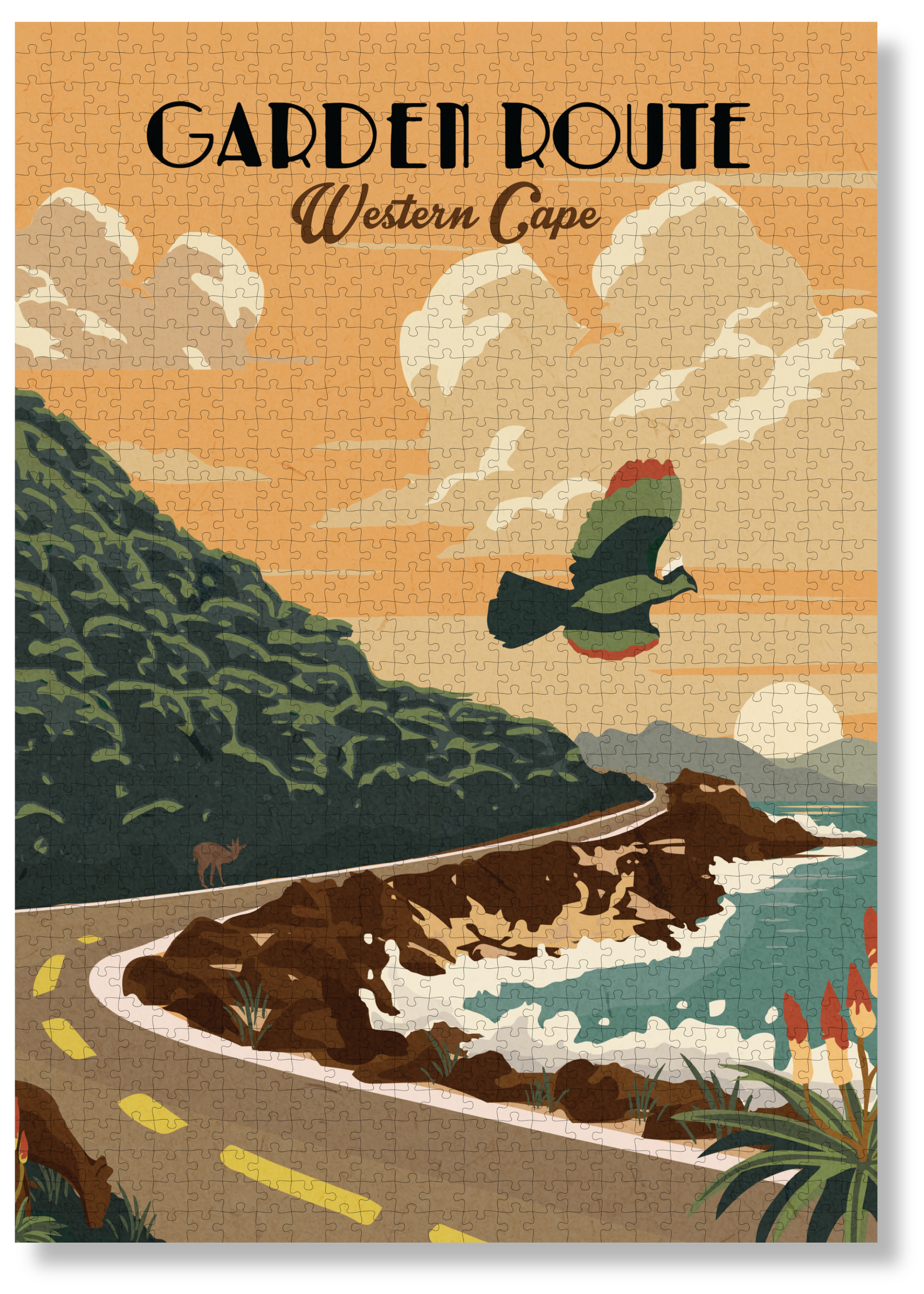 Garden Route By Roam Travel Poster Co.