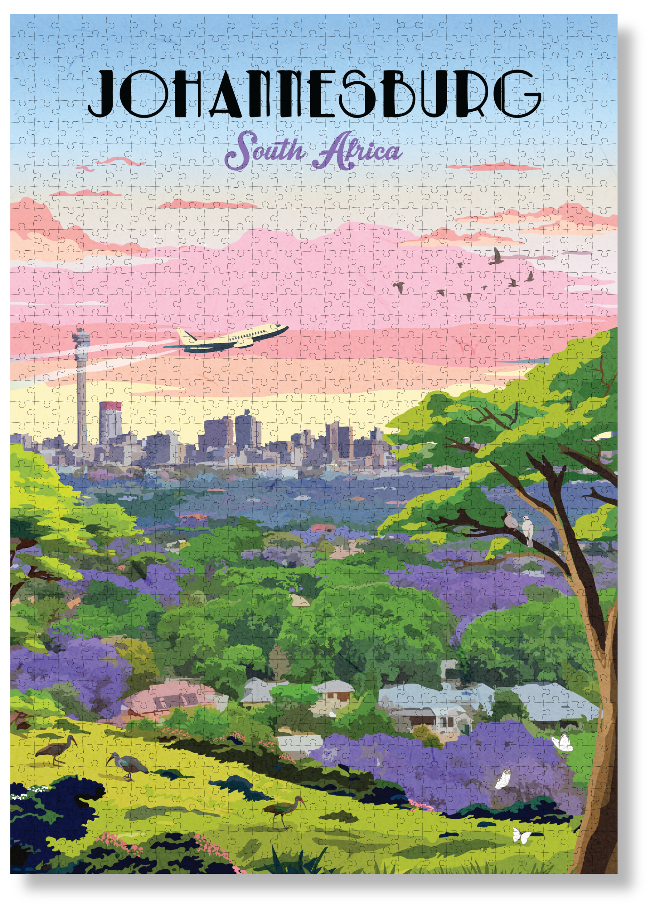 Johannesburg By Roam Travel Poster Co.