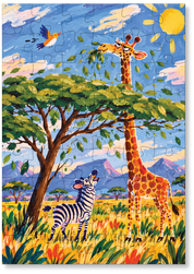 Savannah Friends Kids Puzzle