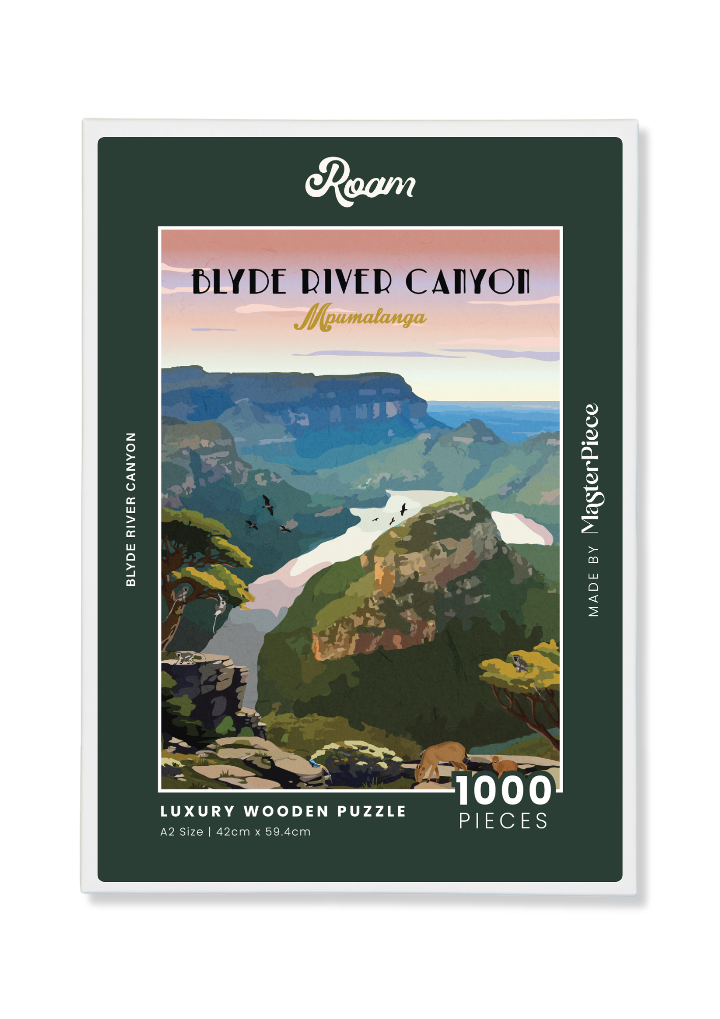 Blyde River Canyon by Roam Travel Poster Co.