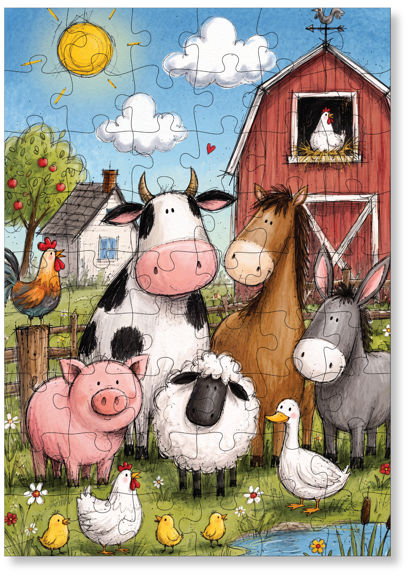 Little Farm Kids Puzzle