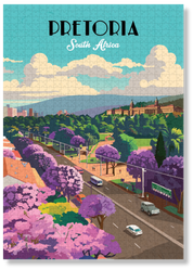 Pretoria By Roam Travel Poster Co.