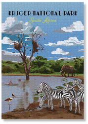 Kruger National Park By Roam Travel Poster Co.
