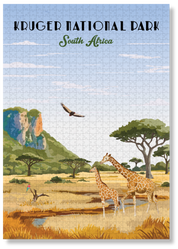 Kruger National Park Bushveld By Roam Travel Poster Co.