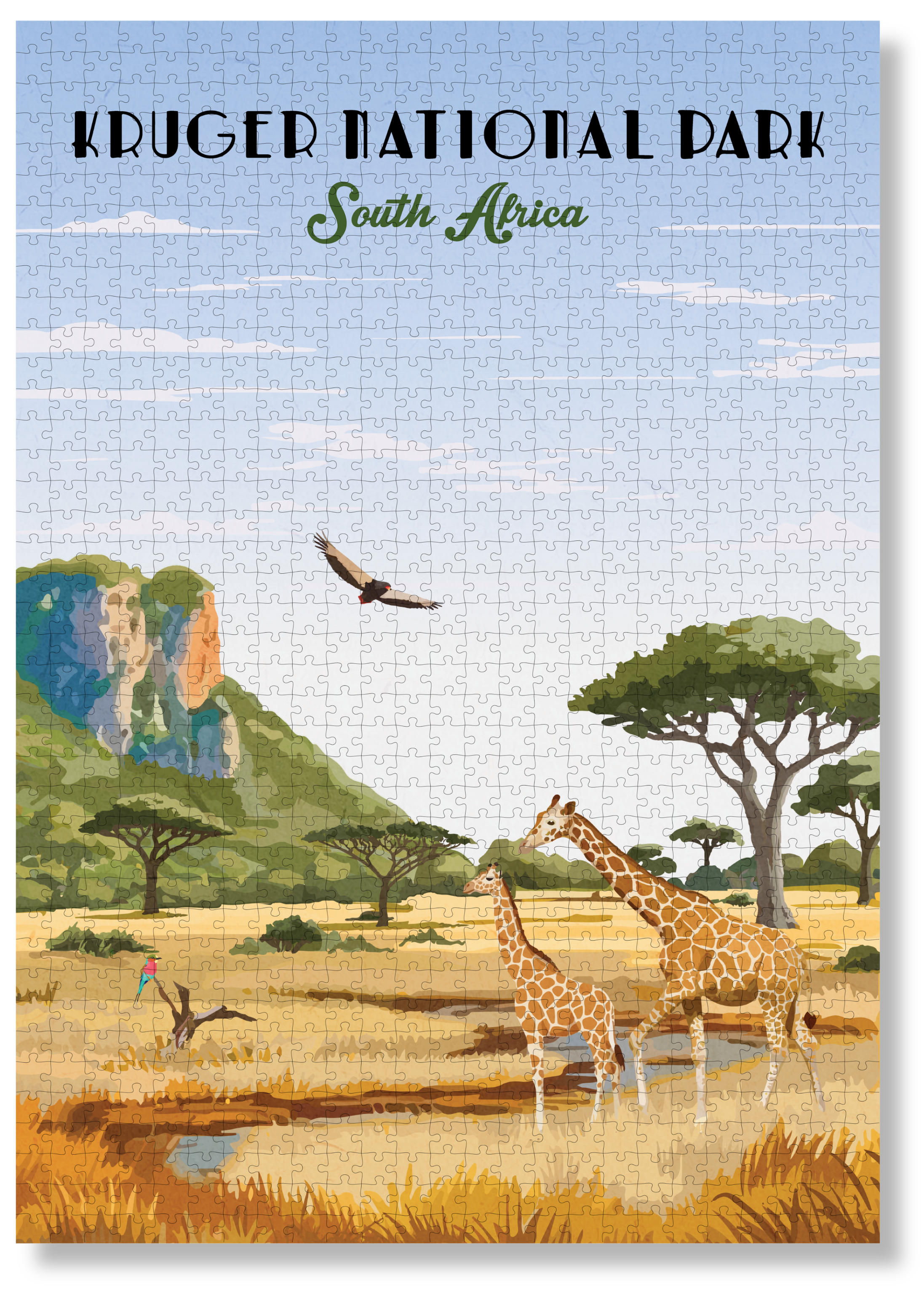 Kruger National Park Bushveld By Roam Travel Poster Co.