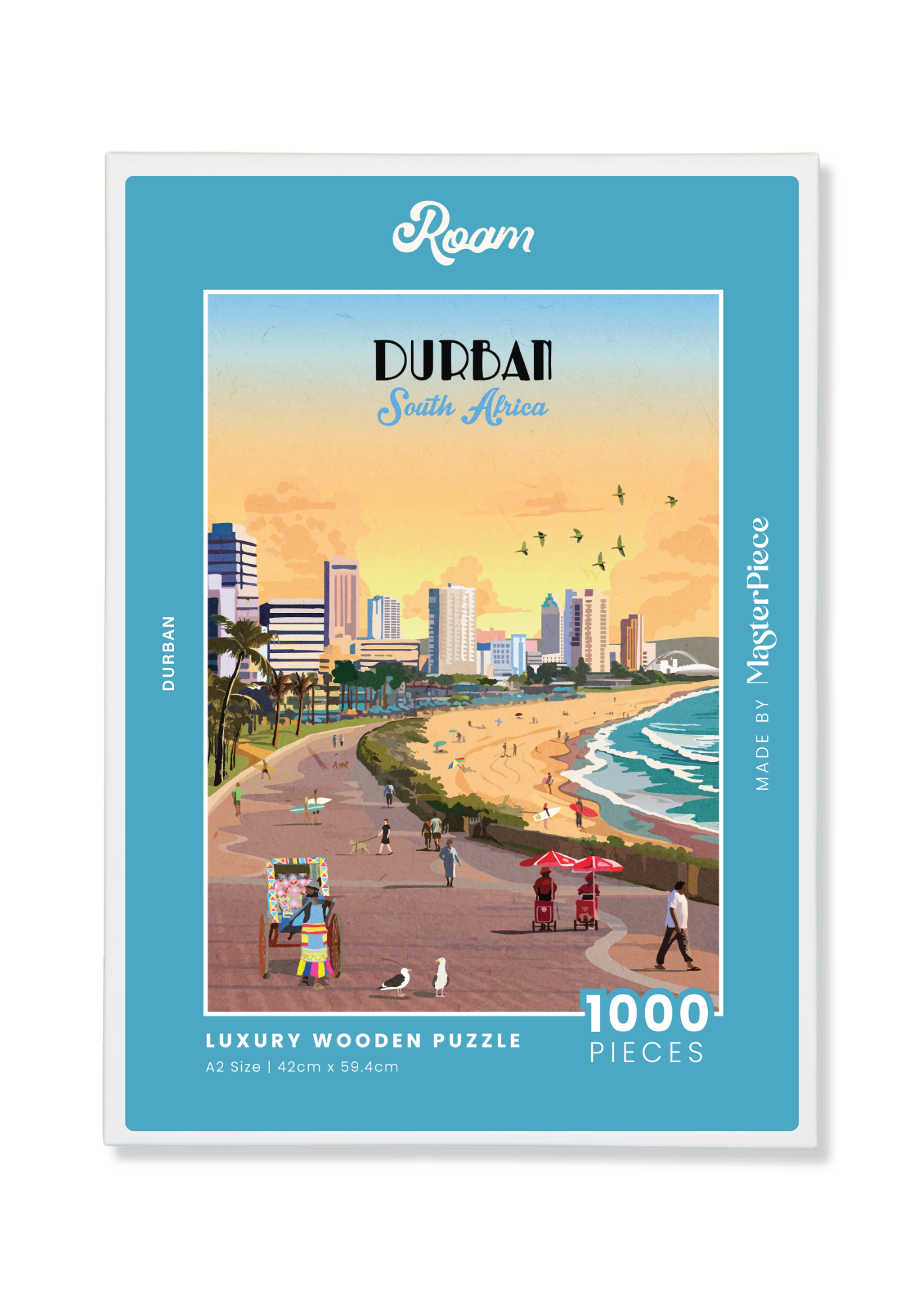 Durban by Roam Travel Poster Co.