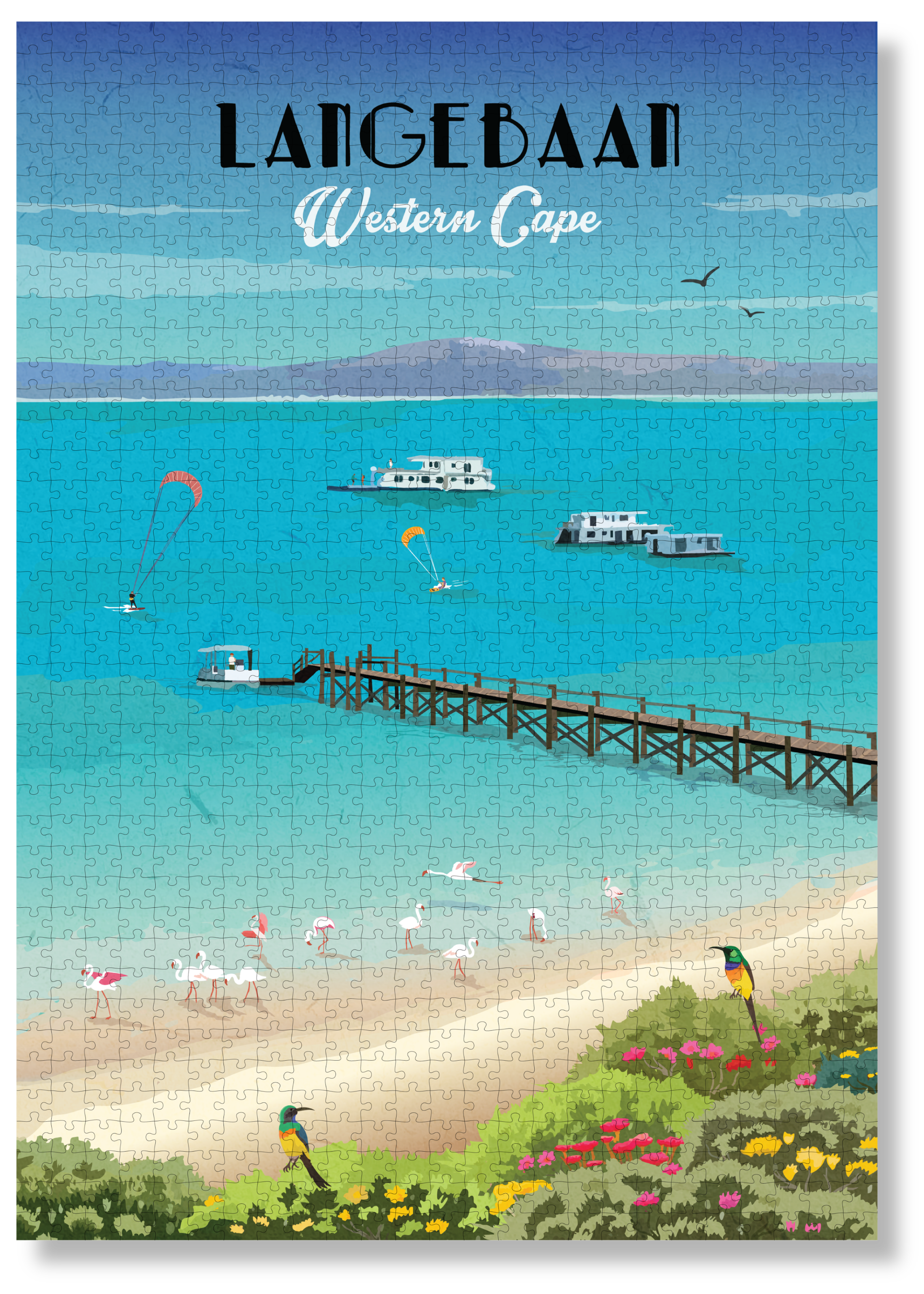 Langebaan By Roam Travel Poster Co.