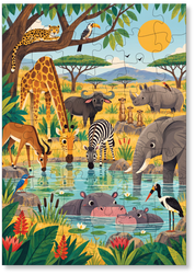 The Watering Hole Kids Puzzle