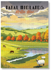 Natal Midlands By Roam Travel Poster Co.