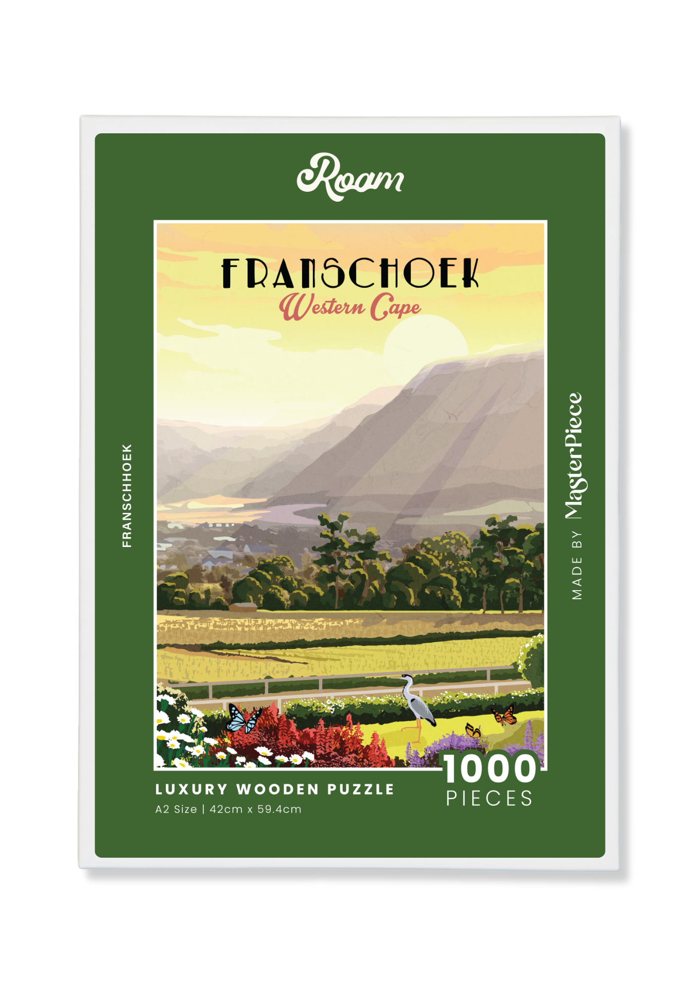 Franschhoek by Roam Travel Poster Co.