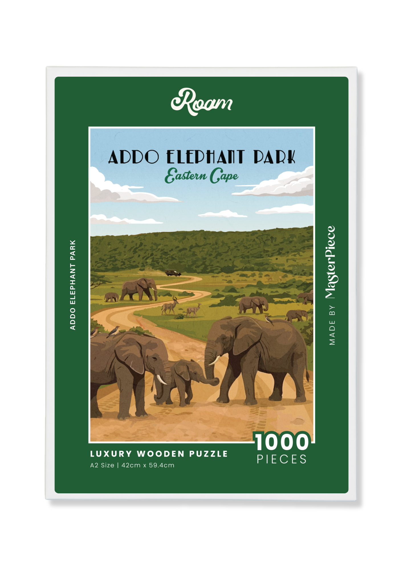 Addo Elephant Park By Roam Travel Poster Co.