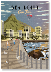 Sea Point by Roam Travel Poster Co.