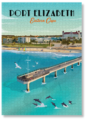 Port Elizabeth By Roam Travel Poster Co.
