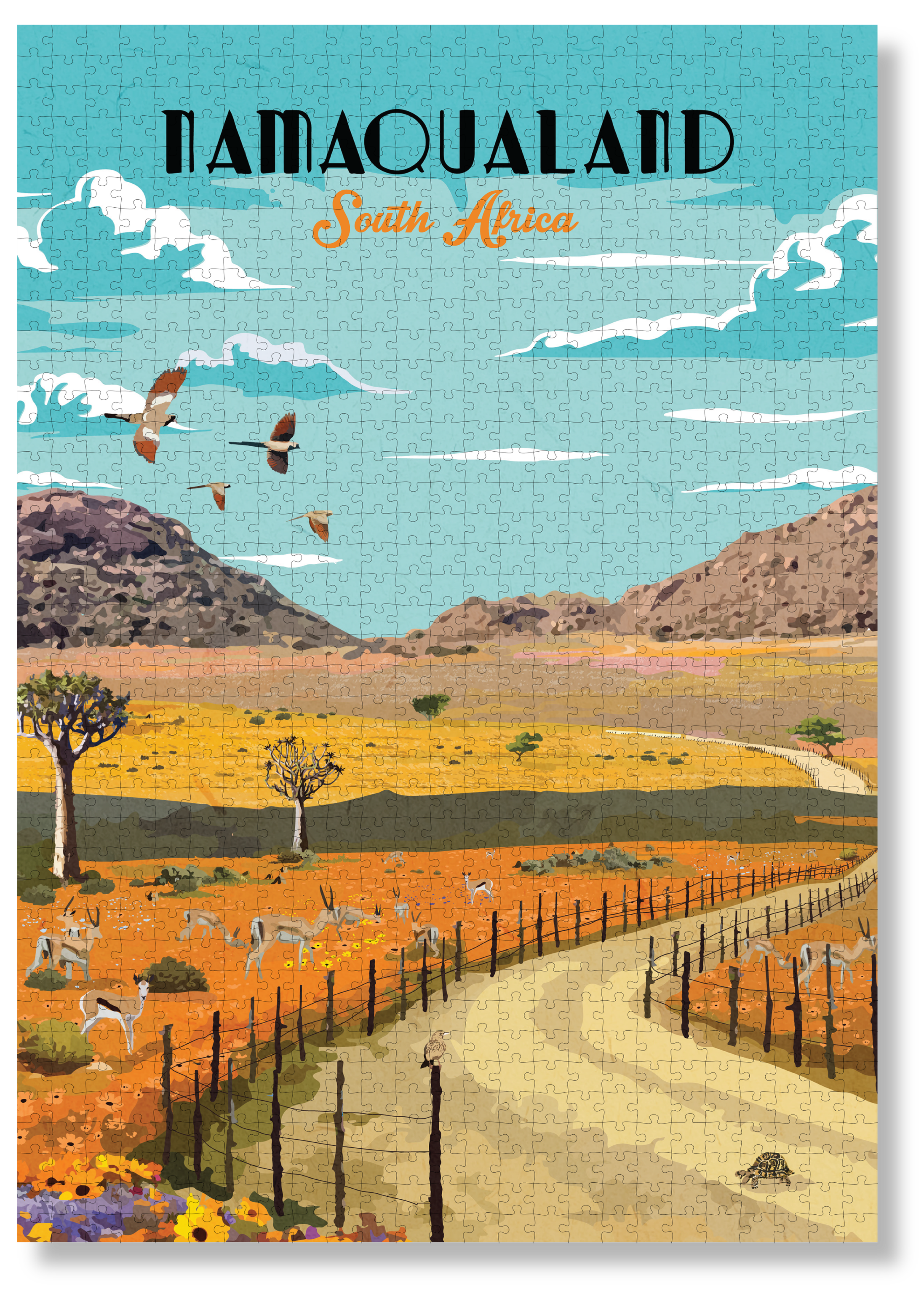 Namaqualand By Roam Travel Poster Co.