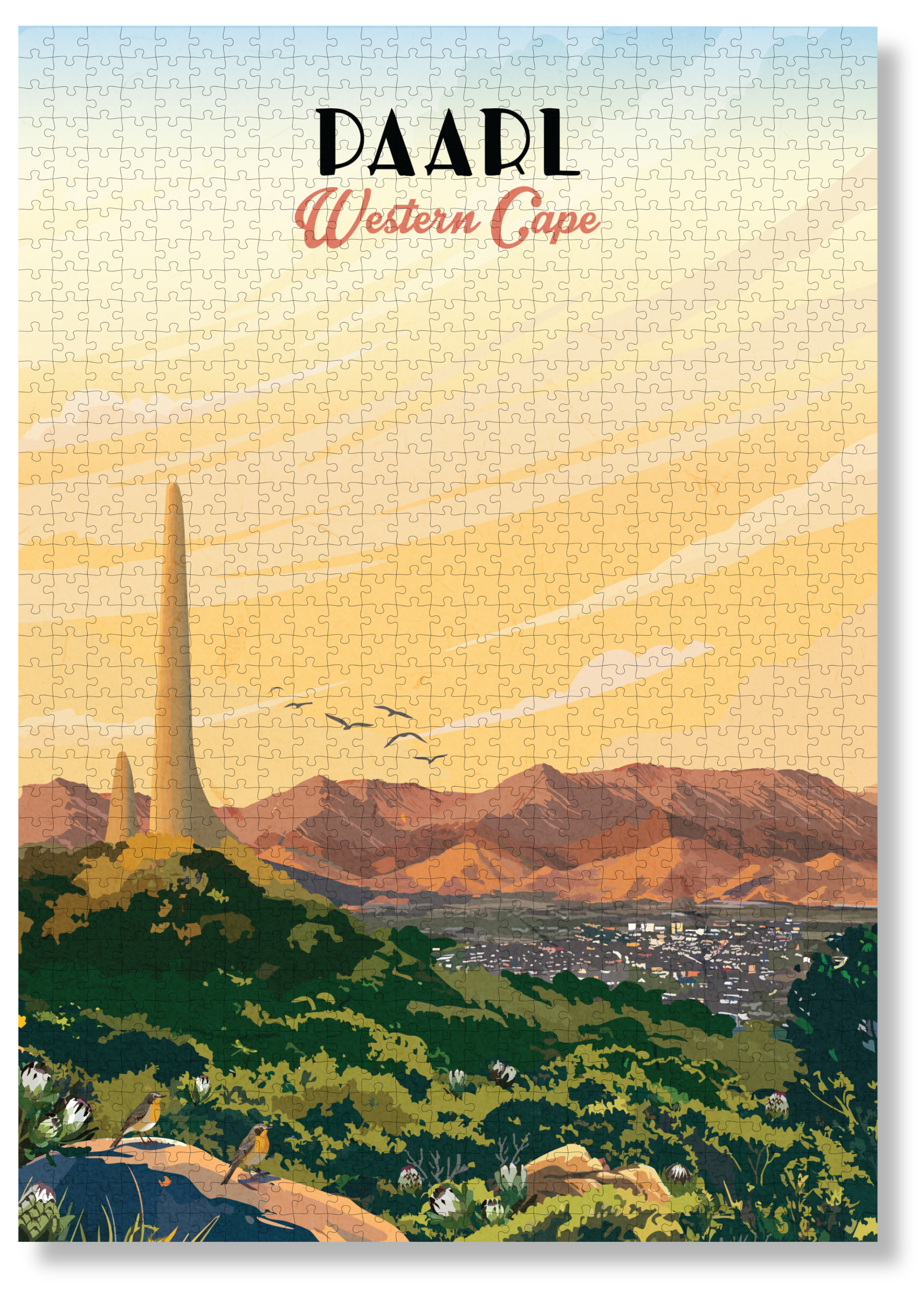 Paarl By Roam Travel Poster Co.