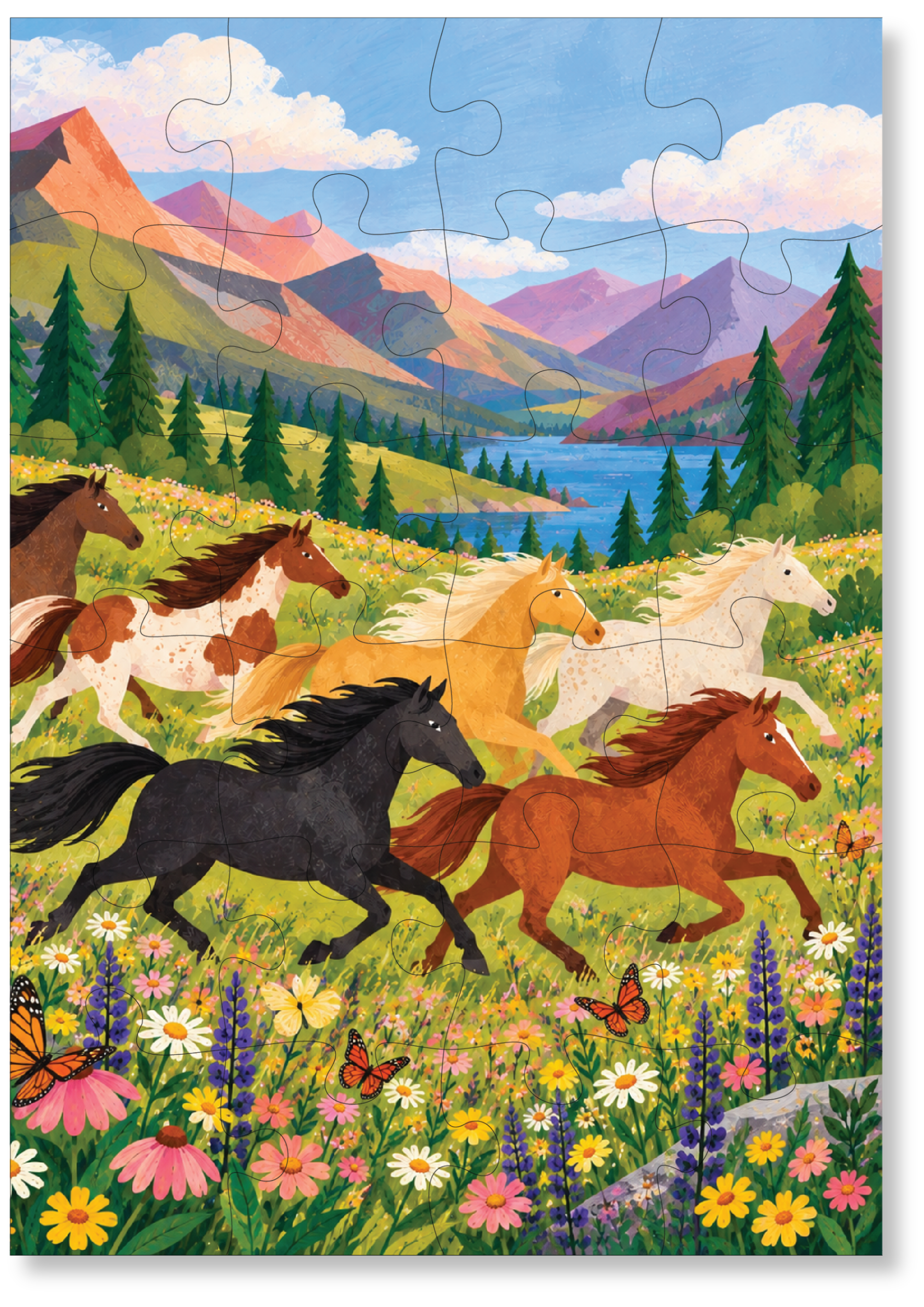 Wild & Free Kids Puzzle