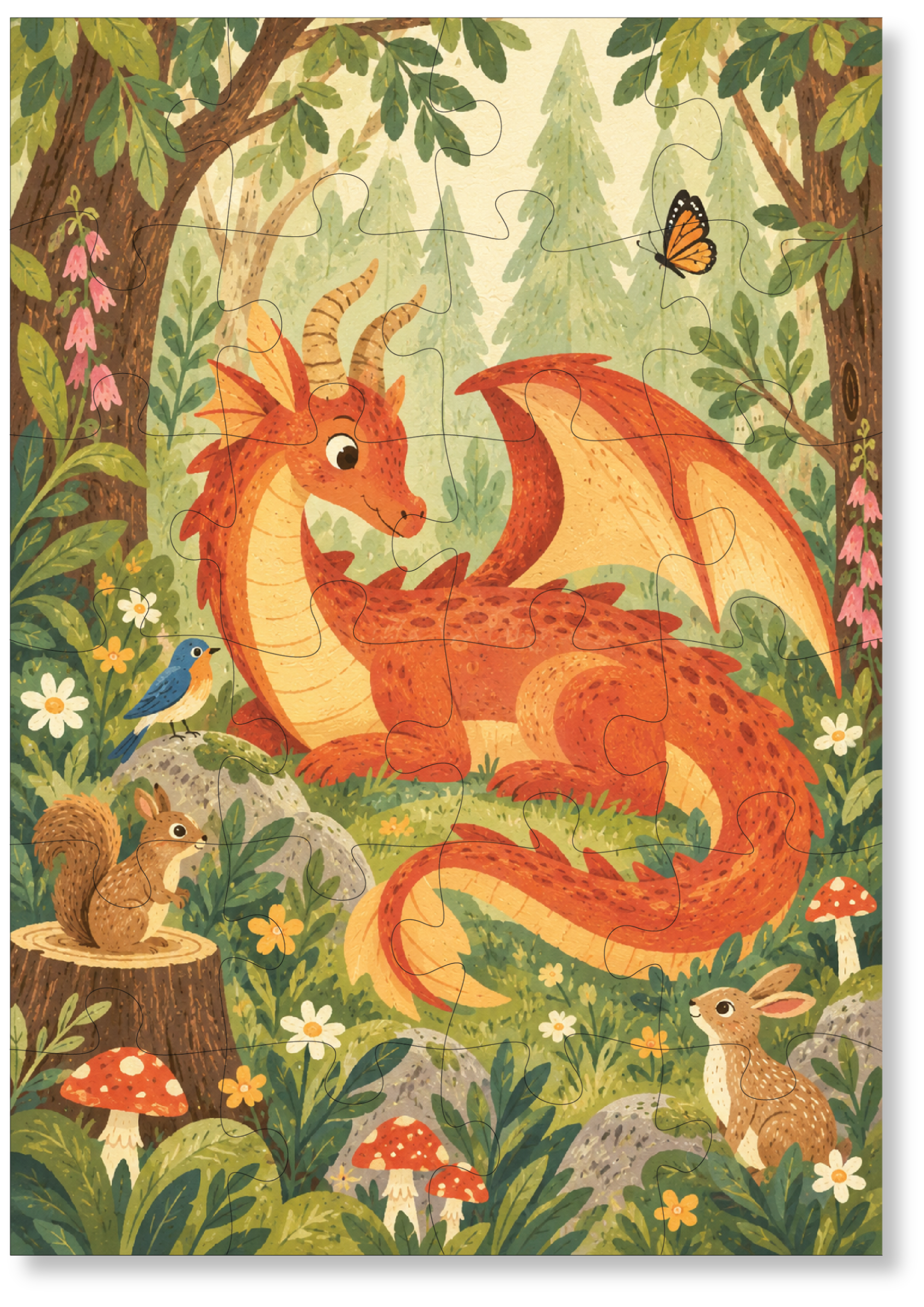 The Little Dragon Kids Puzzle
