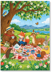 Picnic in the Meadow Kids Puzzle