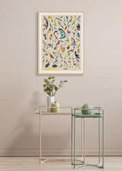 MasterPiece luxury wooden puzzle of  artwork Birds of South Africa by Matthew Bell Art. Made in Cape Town, South Africa.