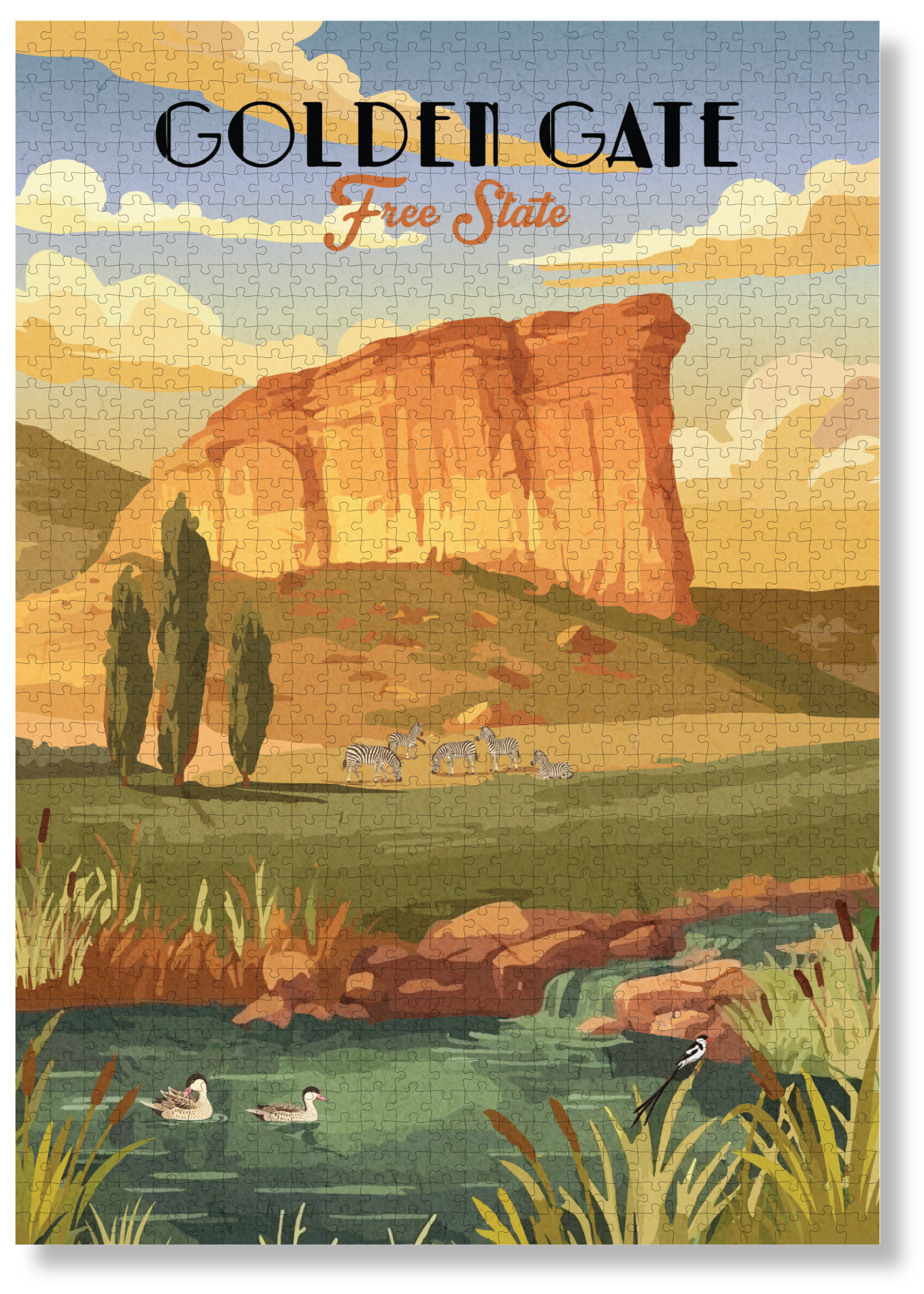 Golden Gate by Roam Travel Poster Co.
