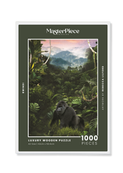 Bwindi is a MasterPiece wooden jigsaw puzzle from the African Odyssey poster series designed to showcase Africa’s most iconic natural wonders. Bwindi Impenetrable Forest is a UNESCO World Heritage Site known for its rich biodiversity and dense rainforest. Precision-cut from 3mm thick wood and expertly printed, our MasterPiece puzzles offer a tactile and satisfying puzzling experience like no other. They are perfect for art lovers, nature enthusiasts and anyone looking for a thoughtful gift.