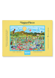 Along The Breede is a premium wooden jigsaw puzzle that features a vibrant and playful illustration that captures the energy of a summer day along the Breede river in the Western Cape. Bursting with intricate details, this puzzle is as fun to explore as it is to complete. This puzzle is ideal for adults, art lovers and gift buyers.