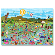 Along The Breede is a premium wooden jigsaw puzzle that features a vibrant and playful illustration, by Bianca Louise, that captures the energy of a summer day along the Breede river in the Western Cape. Bursting with intricate details, this puzzle is as fun to explore as it is to complete. This puzzle is ideal for adults, art lovers and gift buyers.