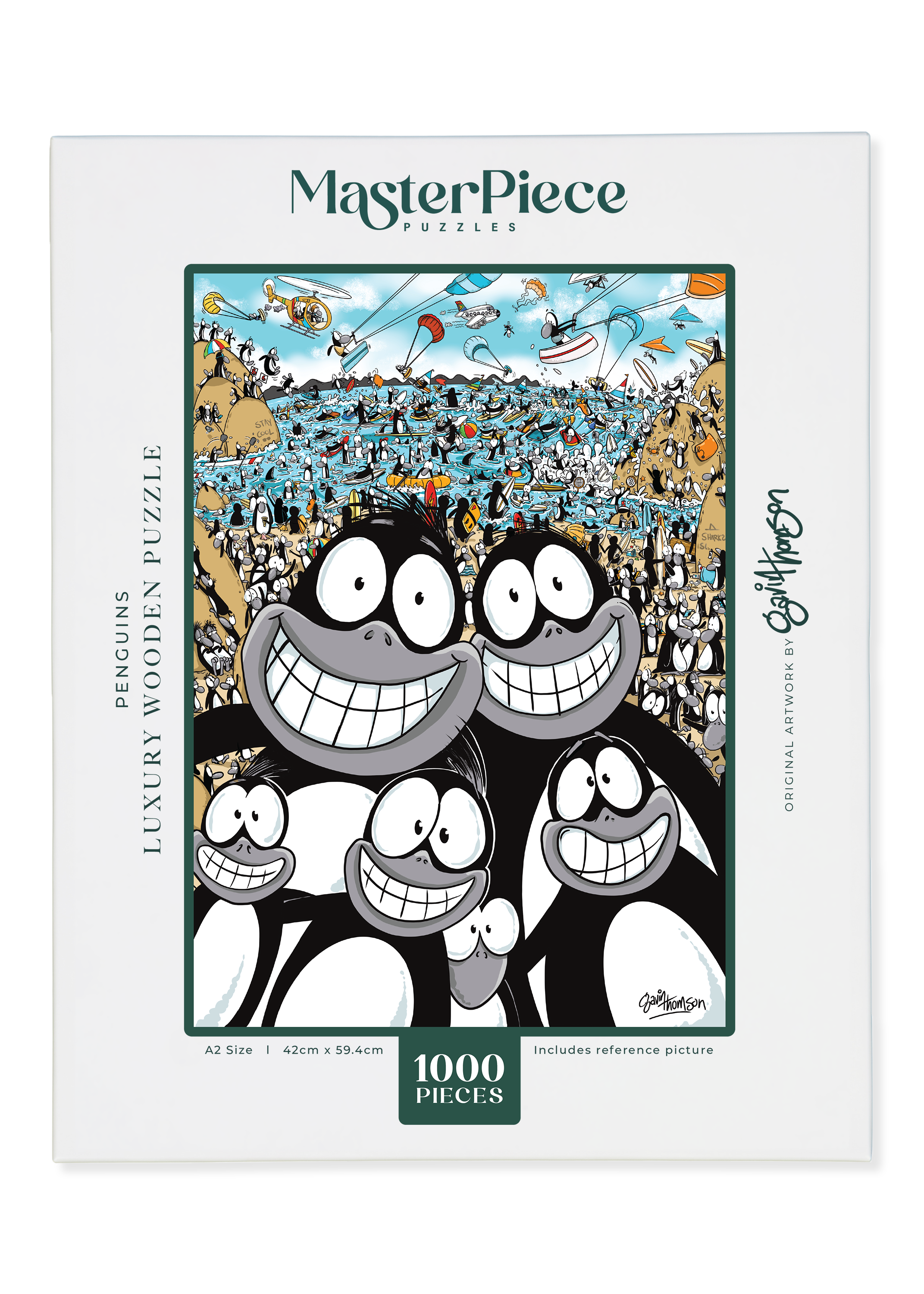 Penguins by Gavin Thomson