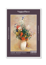 Bouquet of Flowers is a MasterPiece wooden jigsaw puzzle of Odilon Redon’s painting of a colourful floral arrangement. This artwork reflects Redon’s distinct, expressive style.

Precision-cut from 3mm thick wood and expertly printed, our MasterPiece puzzles offer a tactile and satisfying puzzling experience like no other. They are perfect for classic art lovers, floral enthusiasts and anyone looking for a thoughtful gift. 