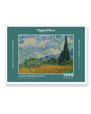 Wheat Field with Cypresses by Van Gogh