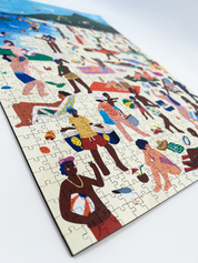 A premium wooden jigsaw puzzle that captures the energy of a sun-soaked summer day at one of Cape Towns most well known beaches. They are perfect for art lovers, proud South Africans and gift givers.