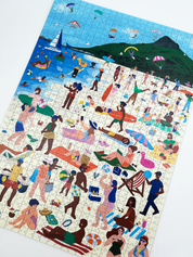 A premium wooden jigsaw puzzle that captures the energy of a sun-soaked summer day at one of Cape Towns most well known beaches. They are perfect for art lovers, proud South Africans and gift givers.