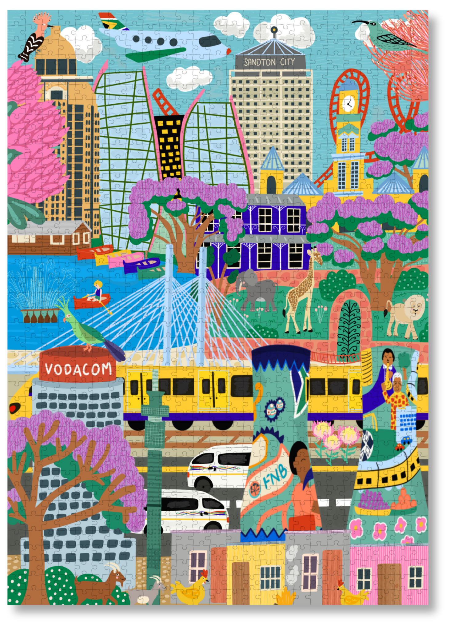ジグソーパズル LaQ Basic7 1400pices English Harbour Life Puzzle Jigsaw - 1500 Pieces – Toy Kingdom
