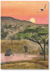 Kruger National Park is a MasterPiece wooden jigsaw puzzle from the African Odyssey poster series designed to showcase Africa’s most iconic natural wonders. 
Precision-cut from 3mm thick wood and expertly printed, our MasterPiece puzzles offer a tactile and satisfying puzzling experience like no other. They are perfect for art lovers, nature enthusiasts and anyone looking for a thoughtful gift.