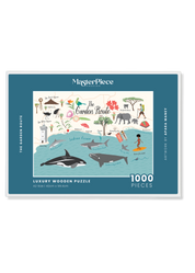 The Garden Route is a MasterPiece wooden jigsaw puzzle that features the stunning stretch of coast, forests and mountains along South Africa’s southeastern coast. Precision-cut from 3mm thick wood and expertly printed, our MasterPiece puzzles offer a tactile and satisfying puzzling experience like no other. They are perfect for art lovers, proud South Africans, tourists and anyone looking for a thoughtful gift. 