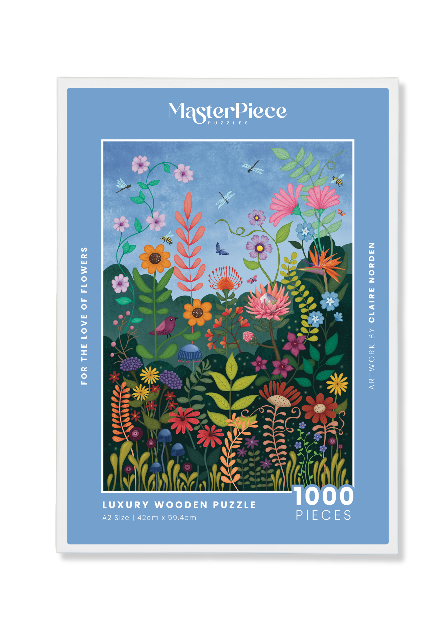 For The Love Of Flowers by Claire Norden