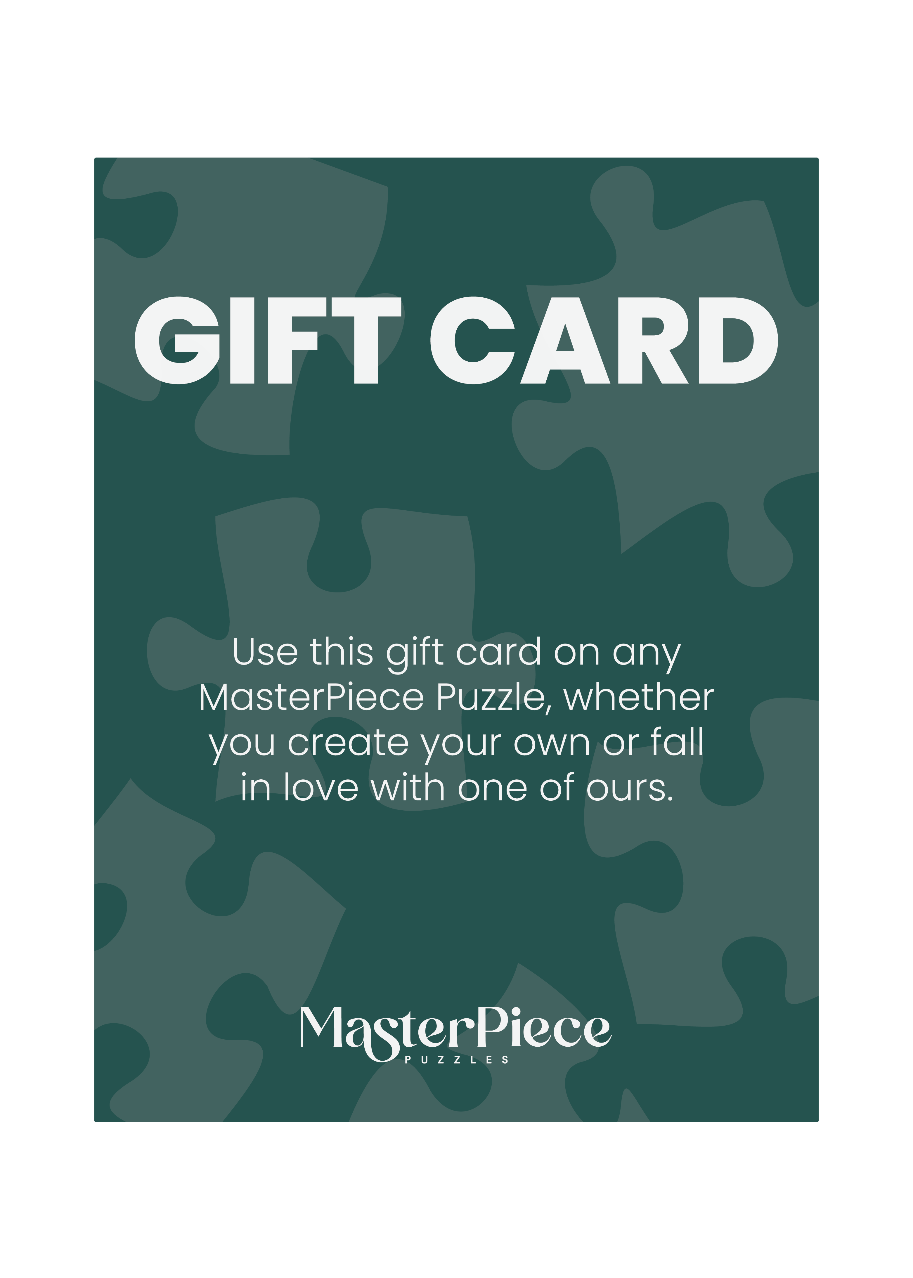 MasterPiece Puzzles Gift Card